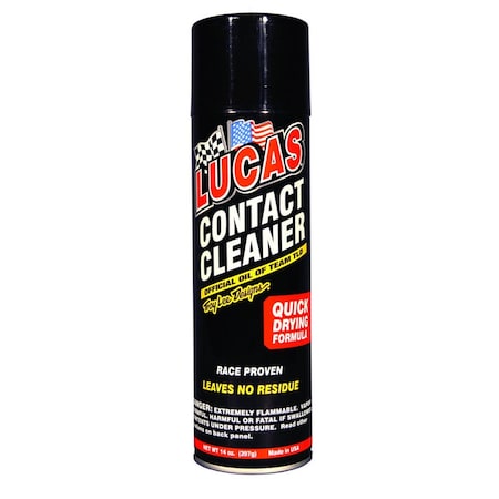 Lucas Oil 14 oz Contact Cleaner Aerosol Can LUC10799